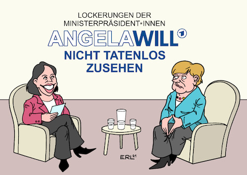 Merkel bei Anne Will