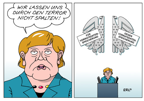 Merkel im Bundestag