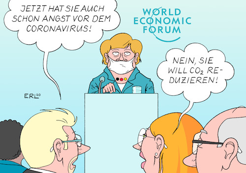 Merkel in Davos