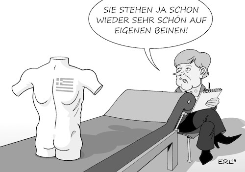 Merkel in Griechenland