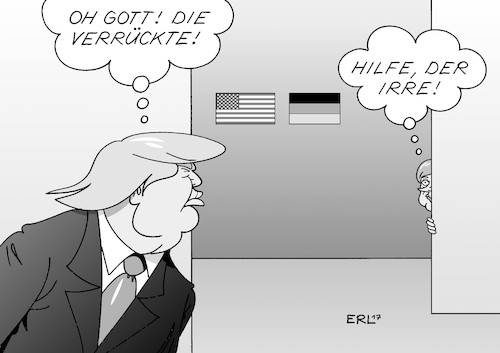 Merkel Trump