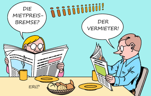 Cartoon: Mietpreisbremse II (medium) by Erl tagged politik,wohnen,wohnung,mieten,vermieten,miete,mietwucher,mietpreisbremse,schutz,mieter,verlängerung,ampel,vermieter,klage,karlsruhe,karikatur,erl,politik,wohnen,wohnung,mieten,vermieten,miete,mietwucher,mietpreisbremse,schutz,mieter,verlängerung,ampel,vermieter,klage,karlsruhe,karikatur,erl