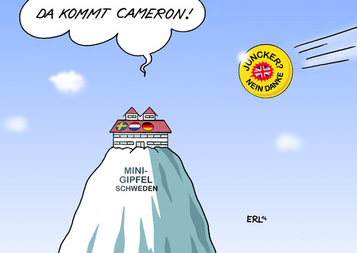 Cartoon: Mini-Gipfel (medium) by Erl tagged eu,gipfel,minigipfel,schweden,niederlande,deutschland,großbritannien,kommissionspräsident,posten,poker,cameron,gegner,juncker,nein,danke,eu,gipfel,minigipfel,schweden,niederlande,deutschland,großbritannien,kommissionspräsident,posten,poker,cameron,gegner,juncker,nein,danke