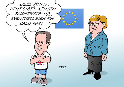 Cartoon: Muttertag (medium) by Erl tagged vereinigtes,königreich,großbritannien,wahl,sieg,sieger,david,cameron,konservative,tories,eu,skeptisch,referendum,austritt,europa,deutschland,bundeskanzlerin,angela,merkel,mutti,mutter,muttertag,blumen,blumenstrauß,auszug,gedicht,karikatur,erl,vereinigtes,königreich,großbritannien,wahl,sieg,sieger,david,cameron,konservative,tories,eu,skeptisch,referendum,austritt,europa,deutschland,bundeskanzlerin,angela,merkel,mutti,mutter,muttertag,blumen,blumenstrauß,auszug,gedicht