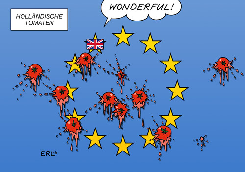 Cartoon: Niederlande (medium) by Erl tagged eu,assoziierungsabkommen,ukraine,abkommen,abstimmung,niederlande,nein,nee,denkzettel,kritik,beifall,großbritannien,brexit,holland,tomaten,karikatur,erl,eu,assoziierungsabkommen,ukraine,abkommen,abstimmung,niederlande,nein,nee,denkzettel,kritik,beifall,großbritannien,brexit,holland,tomaten,karikatur,erl