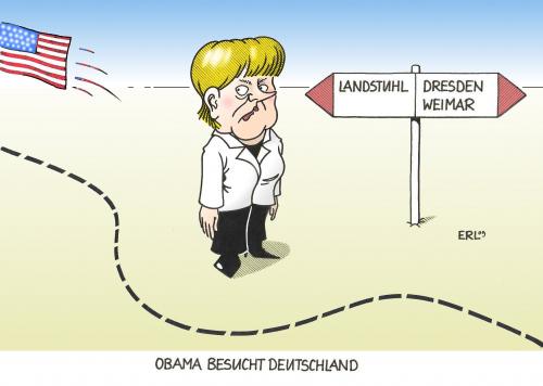 Obama besucht Deutschland