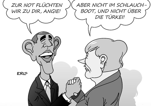 Obama Merkel