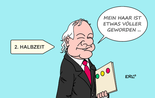 Cartoon: Optimal vorbereitet (medium) by Erl tagged politik,sport,fußball,deutschland,krise,entlassung,bundestrainer,hansi,flick,länderspiel,frankreich,sieg,interimstrainer,rudi,völler,tante,käthe,frisur,haar,bundeskanzler,olaf,scholz,regierung,koalition,ampel,spd,grüne,fdp,zweite,halbzeit,karikatur,erl,politik,sport,fußball,deutschland,krise,entlassung,bundestrainer,hansi,flick,länderspiel,frankreich,sieg,interimstrainer,rudi,völler,tante,käthe,frisur,haar,bundeskanzler,olaf,scholz,regierung,koalition,ampel,spd,grüne,fdp,zweite,halbzeit,karikatur,erl