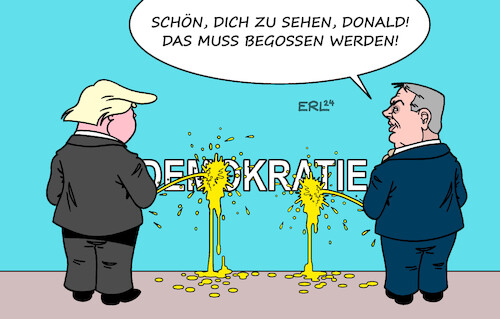 Orban bei Trump