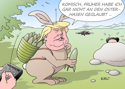 Osterhase Trump