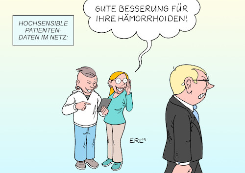 Cartoon: Patientendaten (medium) by Erl tagged politik,gesundheit,patient,daten,patientendaten,datenleck,internet,netz,server,krankheiten,röntgenbilder,behandlung,medizin,karikatur,erl,politik,gesundheit,patient,daten,patientendaten,datenleck,internet,netz,server,krankheiten,röntgenbilder,behandlung,medizin,karikatur,erl