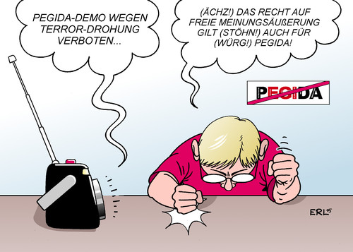 PEGIDA-Demo Verbot