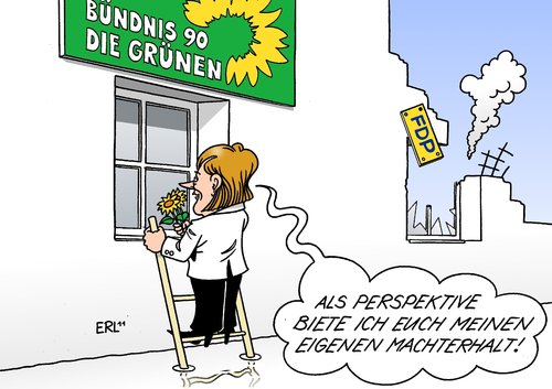 Cartoon: Perspektive (medium) by Erl tagged japan,gau,atomunfall,atompolitik,richtung,koalition,machterhalt,machtperspektive,macht,grüne,gewinn,fdp,cdu,niederlage,landtagswahlen,merkel,angela merkel,landtagswahlen,niederlage,cdu,fdp,gewinn,grüne,macht,machtperspektive,koalition,machterhalt,wahl,wahlen,angela,merkel