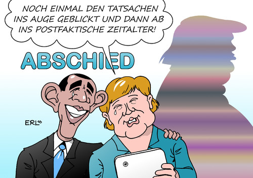 Cartoon: postfaktisch (medium) by Erl tagged postfaktisch,postfaktisches,zeitalter,verstand,gefühl,tatsachen,stimmungen,populismus,rechtspolpulismus,wahl,usa,donald,trump,präsident,barack,obama,abschied,besuch,europa,eu,deutschland,bundeskanzlerin,angela,merkel,selfie,karikatur,erl,postfaktisch,postfaktisches,zeitalter,verstand,gefühl,tatsachen,stimmungen,populismus,rechtspolpulismus,wahl,usa,donald,trump,präsident,barack,obama,abschied,besuch,europa,eu,deutschland,bundeskanzlerin,angela,merkel,selfie,karikatur,erl