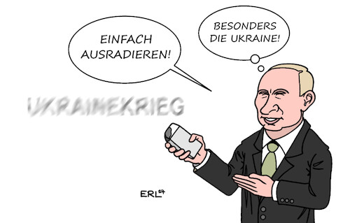 Cartoon: Putin-Vorschlag (medium) by Erl tagged politik,krieg,angriff,überfall,russland,ukraine,friedenskonferenz,schweiz,vorschläge,wladimir,putin,kapitulation,ausradieren,radiergummi,karikatur,erl,politik,krieg,angriff,überfall,russland,ukraine,friedenskonferenz,schweiz,vorschläge,wladimir,putin,kapitulation,ausradieren,radiergummi,karikatur,erl