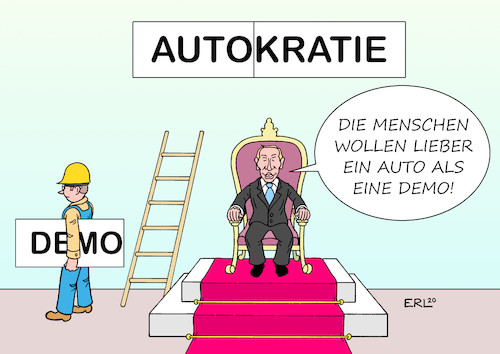 Cartoon: Putin (medium) by Erl tagged politik,russland,abstimmung,verfassung,änderung,amtszeit,präsident,wladimir,putin,umwandlung,demokratie,autokratie,karikatur,erl,politik,russland,abstimmung,verfassung,änderung,amtszeit,präsident,wladimir,putin,umwandlung,demokratie,autokratie,karikatur,erl