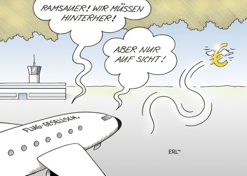 Cartoon: Ramsauer (medium) by Erl tagged vulkan,island,asche,flugverbot,wirtschaft,fluggesellschaft,verluste,ramsauer,verkehrsminister,kritik,flug,auf,sicht,island,asche,flugverbot,wirtschaft,fluggesellschaft,verluste,ramsauer,verkehrsminister,kritik,flug