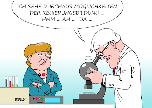 Cartoon: Regierungsbildung (medium) by Erl tagged bundestagswahl,wahl,bundestag,regierung,koalition,sondierung,cdu,csu,fdp,die,grünen,schwarz,gelb,grün,jamaika,ausstieg,liberale,scheitern,platzen,lindner,bundespräsident,steinmeier,ermahnung,regierungsbildung,verantwortung,gespräch,erforschen,forschen,forschung,labor,versuchslabor,mikroskop,reagenzglas,merkel,karikatur,erl,bundestagswahl,wahl,bundestag,regierung,koalition,sondierung,cdu,csu,fdp,die,grünen,schwarz,gelb,grün,jamaika,ausstieg,liberale,scheitern,platzen,lindner,bundespräsident,steinmeier,ermahnung,regierungsbildung,verantwortung,gespräch,erforschen,forschen,forschung,labor,versuchslabor,mikroskop,reagenzglas,merkel,karikatur,erl