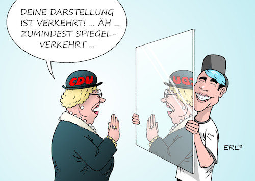 Cartoon: Rezo (medium) by Erl tagged politik,youtube,youtuber,rezo,abrechnung,parteien,cdu,csu,spd,video,viral,internet,social,media,analyse,engagement,menschen,jung,zukunft,sorge,appell,mahnung,generation,alt,spiegel,vorhalten,influencer,karikatur,erl,politik,youtube,youtuber,rezo,abrechnung,parteien,cdu,csu,spd,video,viral,internet,social,media,analyse,engagement,menschen,jung,zukunft,sorge,appell,mahnung,generation,alt,spiegel,vorhalten,influencer,karikatur,erl