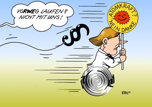 Cartoon: RWE Klage (medium) by Erl tagged rwe,energiekonzern,abschaltung,atomkraftwerk,atomausstieg,supergau,gau,atomunfall,japan,gelb,schwarz,koalition,merkel,regierung,fdp,csu,cdu,klage,cdu,csu,fdp,merkel,regierung,koalition,schwarz,gelb,japan,atomunfall,gau,supergau,atomausstieg,atomkraftwerk,abschaltung,energiekonzern,fukushima,atomkraft