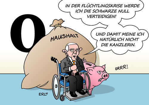 Schäuble kanns nicht lassen!