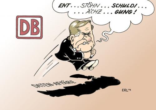 Cartoon: Schatten (medium) by Erl tagged mehdorn,hartmut,schatten,deutsche,bahn,daten,skandal,entschuldigung,hartmut mehdorn,db,deutsche bahn,daten,skandal,entschuldigung,datenschutz,hartmut,mehdorn,deutsche,bahn