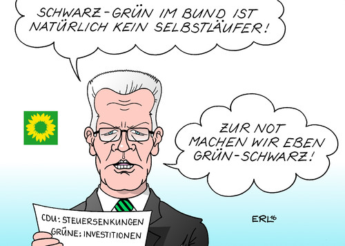 Schwarz-Grün im Bund