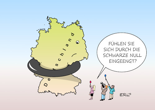 Cartoon: Schwarze Null (medium) by Erl tagged politik,wirtschaft,konjunktur,herbstgutachten,fünf,weise,wirtschaftsweise,kritik,schwarze,null,bremse,investitionen,deutschland,karikatur,erl,politik,wirtschaft,konjunktur,herbstgutachten,fünf,weise,wirtschaftsweise,kritik,schwarze,null,bremse,investitionen,deutschland,karikatur,erl