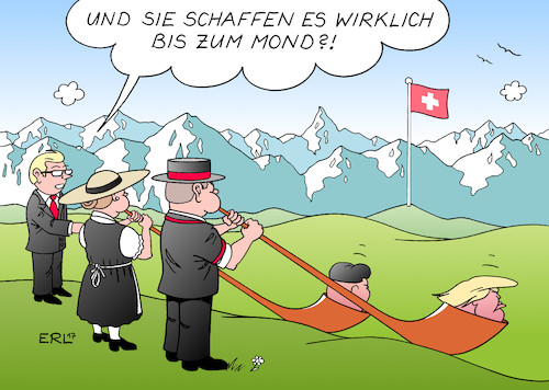 Cartoon: Schweiz bietet Hilfe an (medium) by Erl tagged kim,jong,un,atombombe,wasserstoffbombe,test,provokation,südkorea,japan,china,usa,präsident,trump,reaktion,drohung,krieg,kriegsgefahr,atomkrieg,diplomatie,vermittlung,angebot,schweiz,alphorn,mond,schießen,berge,tracht,karikatur,erl,kim,jong,un,atombombe,wasserstoffbombe,test,provokation,südkorea,japan,china,usa,präsident,trump,reaktion,drohung,krieg,kriegsgefahr,atomkrieg,diplomatie,vermittlung,angebot,schweiz,alphorn,mond,schießen,berge,tracht,karikatur,erl