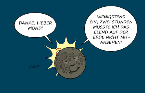 Cartoon: Sonne (medium) by Erl tagged politik,astronomie,sonne,sonnenfinsternis,mond,erde,probleme,elend,karikatur,erl,politik,astronomie,sonne,sonnenfinsternis,mond,erde,probleme,elend,karikatur,erl