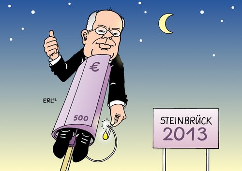 Cartoon: Steinbrück (medium) by Erl tagged spd,kanzlerkandidat,peer,steinbrück,nebentätigkeit,vortrag,rede,honorar,geld,forderung,gehalt,gehaltserhöhung,kanzler,bundeskanzler,glaubwürdigkeit,sozialdemokratie,sozial,armut,jahreswechsel,silvester,rakete,spd,kanzlerkandidat,peer,steinbrück,nebentätigkeit,vortrag,rede,honorar,geld,forderung,gehalt,gehaltserhöhung,kanzler,bundeskanzler,glaubwürdigkeit,sozialdemokratie,sozial,armut,jahreswechsel,silvester,rakete