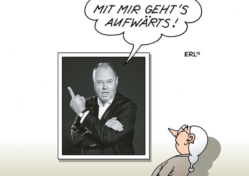 Cartoon: Steinbrück (medium) by Erl tagged wähler,stinkefinger,foto,umfragetief,wahlkampf,pannen,steinbrück,peer,kanzlerkandidat,spd,spd,kanzlerkandidat,peer,steinbrück,pannen,wahlkampf,umfragetief,foto,stinkefinger,wähler