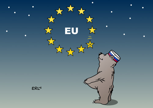 Cartoon: Sterntaler (medium) by Erl tagged eu,griechenland,krise,schulden,sparkurs,ministerpräsident,tsipras,besuch,russland,präsident,putin,sterntaler,märchen,auffangen,bär,karikatur,erl,eu,griechenland,krise,schulden,sparkurs,ministerpräsident,tsipras,besuch,russland,präsident,putin,sterntaler,märchen,auffangen,bär