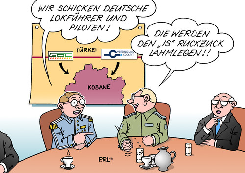 Cartoon: Streiks (medium) by Erl tagged deutschland,streik,lokführer,piloten,bahn,flugzeug,gewerkschaften,lahmlegen,sitzung,kampf,is,islamismus,staat,kalifat,terror,irak,syrien,kobane,kurden,strategie,militär,deutschland,streik,lokführer,piloten,bahn,flugzeug,gewerkschaften,lahmlegen,sitzung,kampf,is,islamismus,staat,kalifat,terror,irak,syrien,kobane,kurden,strategie,militär