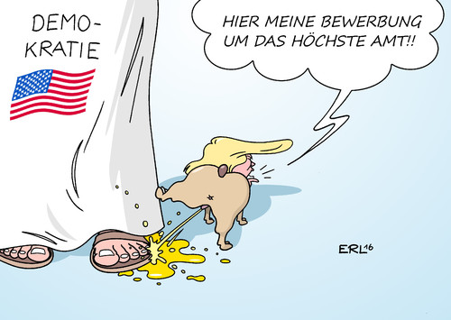 Trumps Bewerbung