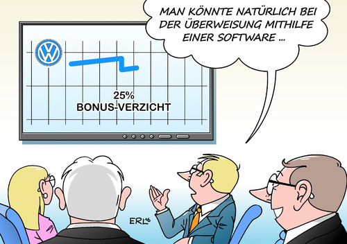 VW Bonus-Verzicht