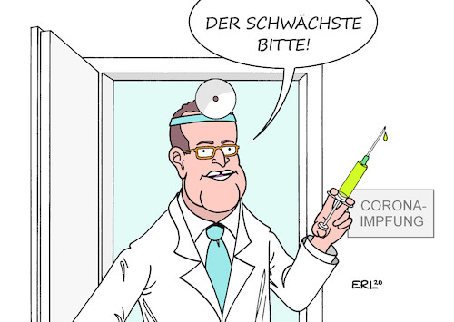 Cartoon: Wartezimmer (medium) by Erl tagged politik,corona,virus,pandemie,covid19,zweite,welle,lockdown,fallzahlen,todesfälle,neuerkrankungen,hoffnung,rettung,impfstoff,impfung,weihnachten,impfzentrum,gesundheitsminister,jens,spahn,verordnung,reihenfolge,alter,beruf,vorerkrankung,arzt,wartezimmer,aufruf,spritze,karikatur,erl,politik,corona,virus,pandemie,covid19,zweite,welle,lockdown,fallzahlen,todesfälle,neuerkrankungen,hoffnung,rettung,impfstoff,impfung,weihnachten,impfzentrum,gesundheitsminister,jens,spahn,verordnung,reihenfolge,alter,beruf,vorerkrankung,arzt,wartezimmer,aufruf,spritze,karikatur,erl