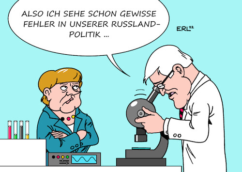 Cartoon: Wenn man genauer hinschaut ... (medium) by Erl tagged politik,krieg,angriff,überfall,wladimir,putin,russland,ukraine,russlandpolitik,deutschland,fehler,fehleinschätzung,altbundeskanzlerin,angela,merkel,bundespräsident,ex,außenminister,kanzleramtschef,frank,walter,steinmeier,mikroskop,karikatur,erl,politik,krieg,angriff,überfall,wladimir,putin,russland,ukraine,russlandpolitik,deutschland,fehler,fehleinschätzung,altbundeskanzlerin,angela,merkel,bundespräsident,ex,außenminister,kanzleramtschef,frank,walter,steinmeier,mikroskop,karikatur,erl