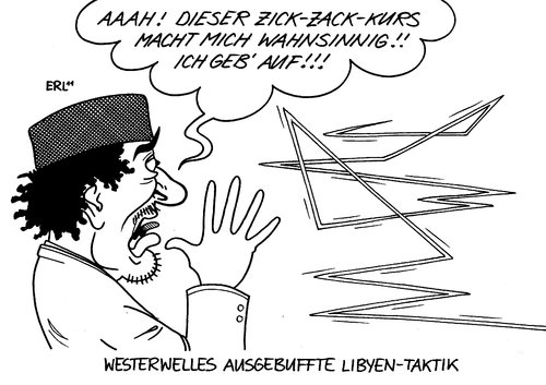 Westerwelles Libyen-Taktik