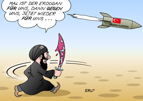 Cartoon: Zermürbungstaktik (medium) by Erl tagged türkei,anschlag,is,islamischer,staat,syrien,irak,terror,bekämpfung,kurdenpräsident,erdogan,zögern,für,gegen,unklarheit,verschleierung,zermürbungstaktik,karikatur,erl,türkei,anschlag,is,islamischer,staat,syrien,irak,terror,bekämpfung,kurdenpräsident,erdogan,zögern,für,gegen,unklarheit,verschleierung,zermürbungstaktik