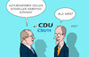 Cartoon: Arbeit (small) by Erl tagged politik,plan,innenminister,dobrindt,asylbewerber,arbeit,erlaubnis,schneller,kanzler,merz,cdu,csu,karikatur,erl