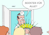 Cartoon: Booster (small) by Erl tagged politik,corona,virus,pandemie,covid19,vierte,welle,impfung,auffrischung,booster,jens,spahn,arzt,gesundheitsminister,praxis,spritze,karikatur,erl