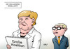 Cartoon: CDU-Jugend (small) by Erl tagged cdu,jugend,junge,union,koalitionsvertrag,große,koalition,schwarz,rot,csu,spd,zustimmung,widerstand,rebellion,merkel,bundfeskanzlerin