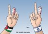 Cartoon: Die Sieger von Gaza (small) by Erl tagged israel,palästina,gaza,gazastreifen,hamas,raketen,luftangriff,militärschlag,rache,vergeltung,nahost,konflikt,krieg,diplomatie,ägypten,waffenruhe,sieger