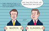 Cartoon: Die üblichen Verdächtigen (small) by Erl tagged politik,kriminalität,raub,diebstahl,louvre,verdächtige,geldmangel,politiker,macron,klingbeil,karikatur,erl