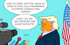 Cartoon: Donald Heisenberg (small) by Erl tagged politik,physik,100,jahre,quantenphysik,werner,heisenberg,wahrscheinlichkeiten,überraschungen,donald,trump,karikatur,erl