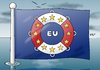 Cartoon: eigentlich unsinkbar (small) by Erl tagged eu,finanzkrise,griechenland,irland,portugal,rettung,rettungsring,flagge,euro,europa,flut,sinken,unsinkbar