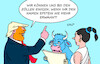 Cartoon: Einigung (small) by Erl tagged politik,usa,affäre,sexualstraftäter,epstein,freund,gefahr,trump,zölle,strafzölle,eu,europa,stier,einigung,karikatur,erl