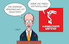 Cartoon: Energie (small) by Erl tagged politik,usa,trump,krieg,iran,anstieg,energiepreise,gefahr,wirtschaft,industrie,energieversorgung,kanzler,merz,hannover,messe,karikatur,erl