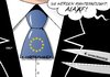 Cartoon: EU-Wirtschaft (small) by Erl tagged eu,wirtschaft,einbruch,wachstum,rückgang,euro,schuldenkrise,krise,rating,ratingagentur,aaa,aa,karneval,fasnacht,fasching,unsinniger,donnerstag,krawatte,abschneiden,weiberfasnacht,weiberfasching,brauch,schere,alaaf,helau
